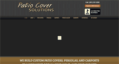 Desktop Screenshot of patiocoversolutions.com